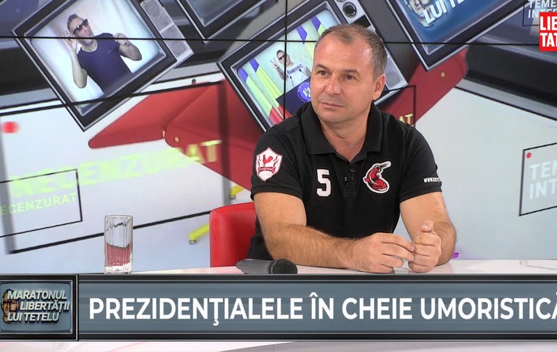 Antrenorul de hochei Cristi Baicea și-a spus oful la Maratonul Libertății lui Tetelu: ”Vreau cinci patinoare în București”