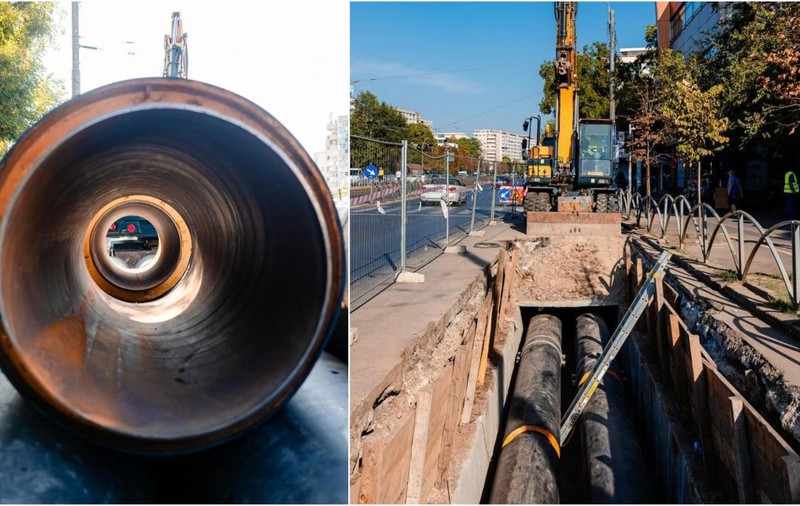 Nicușor Dan anunță că se deschid încă trei șantiere în București, pentru modernizarea sistemului de termoficare. Lista străzilor afectate