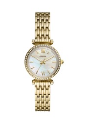 Ceas analog Fossil cu cadran Mother of Pearl