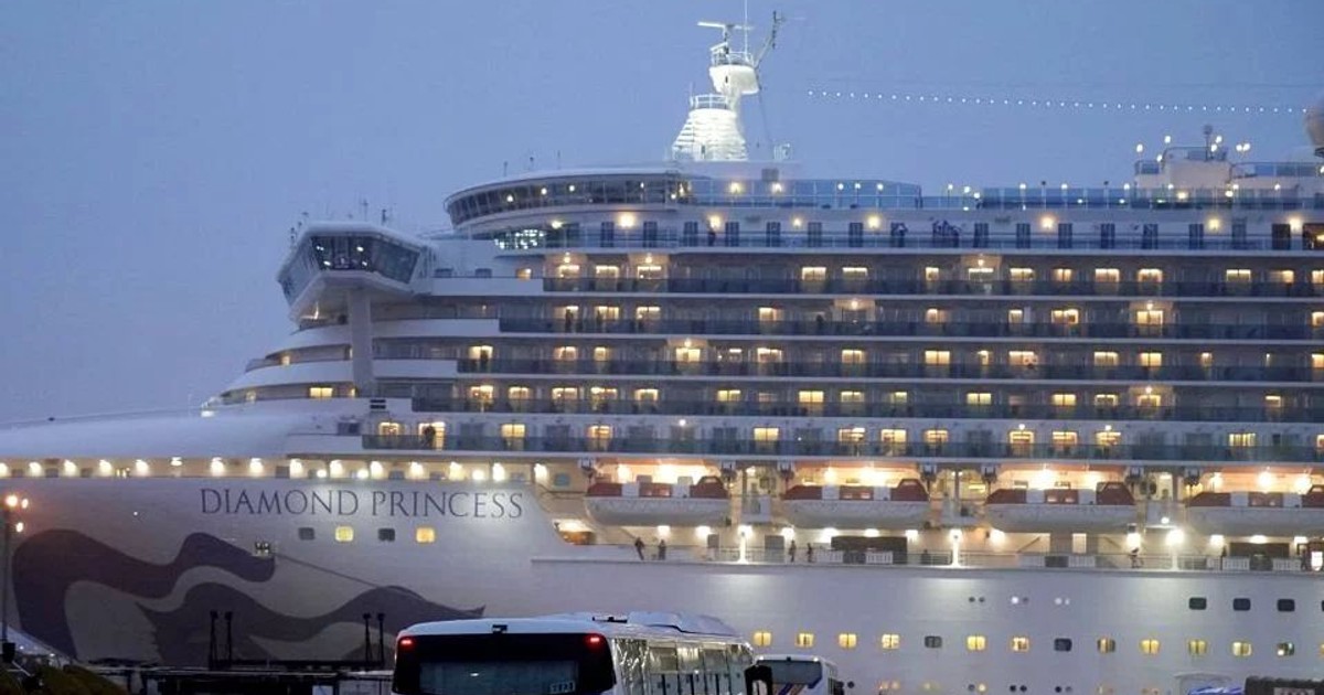 Peste 700 de pasageri de pe nava Diamond Princess au fost infectați FOTO: EPA