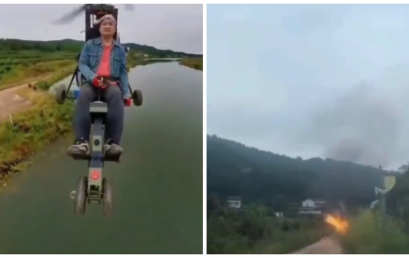 Un influencer a murit în direct, sub privirile a 1.000 de fani, în timp ce pilota propriul elicopter. Mistuit într-o minge de foc