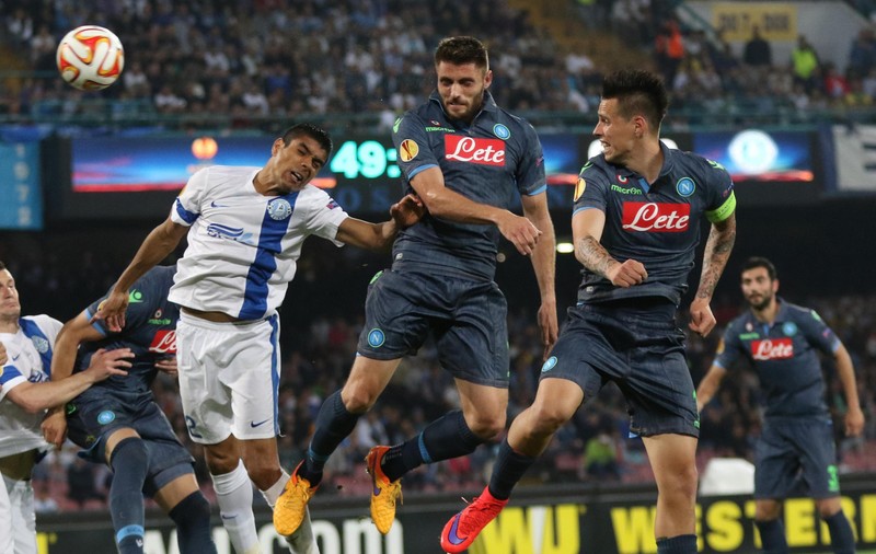 Liga Europa, semifinale, retur: Dnepr - Napoli 1-0, Fiorentina - Sevilla 0-2