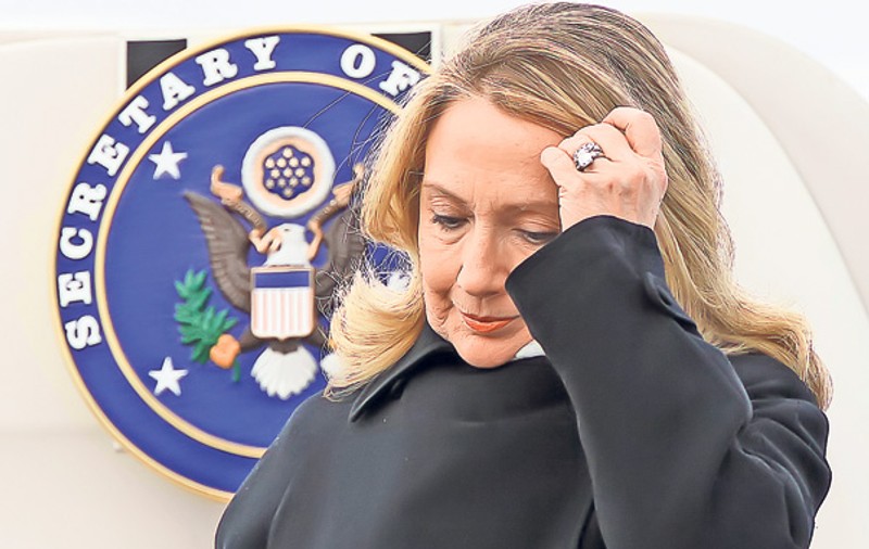Hillary suferă de cancer cerebral