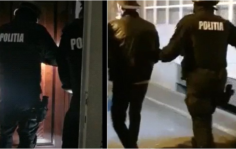 Patru persoane date în urmărire, prinse de polițiști în București. Unul dintre indivizi s-a ascuns în șifonier la vederea mascaților