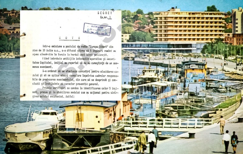 Evadare din România comunistă: cazul celor cinci ingineri care au navigat cu o barcă pescărească din Tulcea până în Turcia