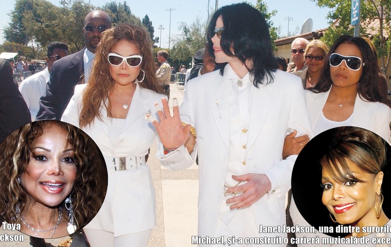 La Toya şi Janet, surorile celebre ale Regelui