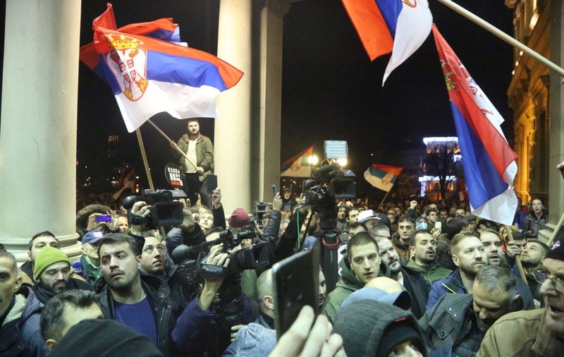 Protest de amploare în Serbia față de exploatarea unei mine de litiu