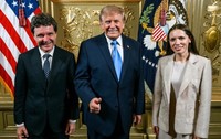 Nicușor Dan a postat o fotografie alături de Donald Trump la o săptămână după Adunarea Generală a ONU, Foto: X