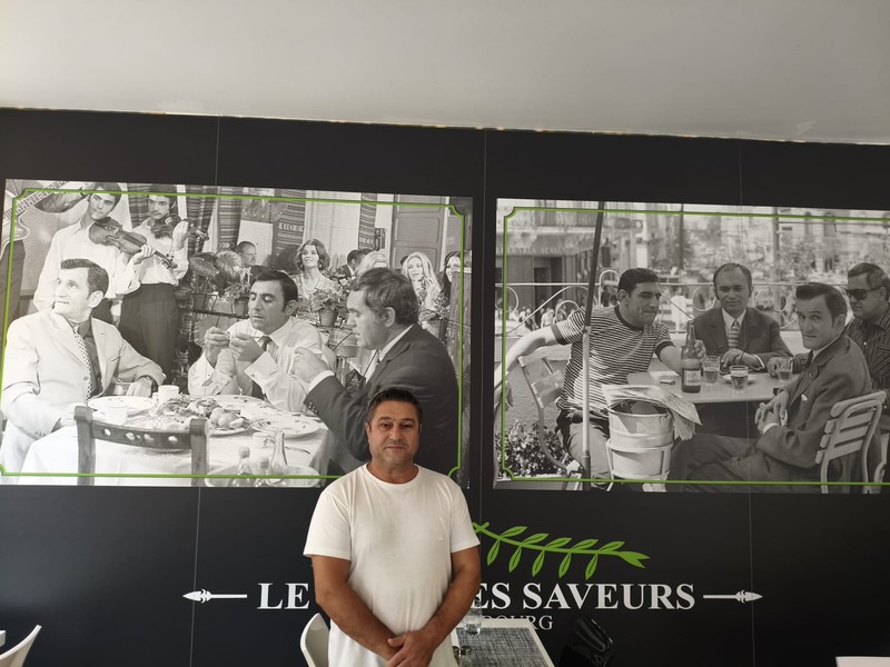 Iulian Fanel Dumitrescu managerul restaurantului românesc din Luxemburg. Foto: Denis Grigorescu