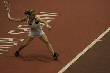 Simona Halep, la Masters-ul României din 2008 / Foto: Marian Burlacu