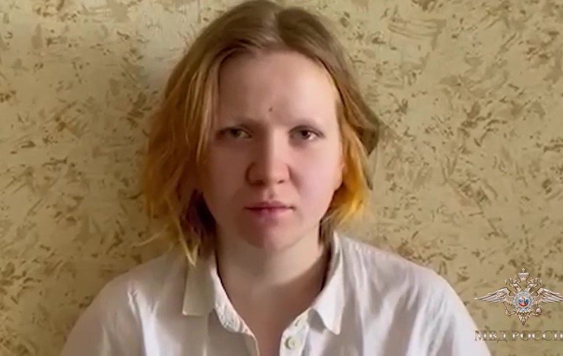 Rușii afirmă că Daria Trepova a fost recrutată pe Telegram și i-a fost promisă o funcție de jurnalist la Kiev, pentru a comite atacul din St. Peterburg