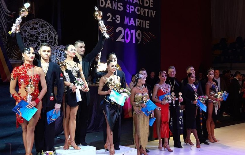 Rareș Cojoc, al 10-lea titlu de campion național la dans sportiv