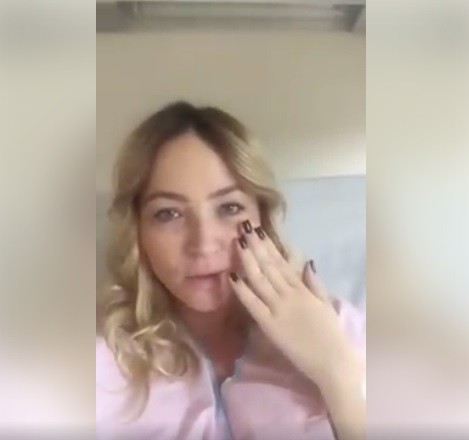 Octavia Geamănu, cu ochii umflați de plâns după ce a născut. Ce se întâmplă cu ea