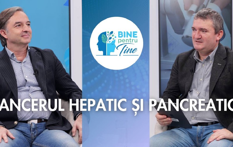Dr. Dragoș Romanescu, despre cancerul hepatic şi pancreatic la „Bine pentru tine”. Semnele care te trimit urgent la medic