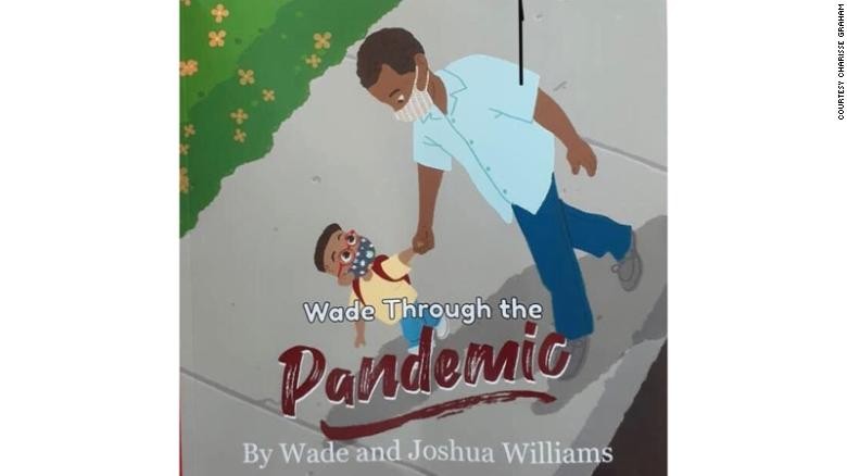 Coperta cărții “Wade Through the Pandemic” FOTO: CNN