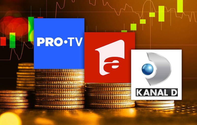 Cifra totală de afaceri a televiziunilor din România. Cine a făcut cel mai mare profit în 2021