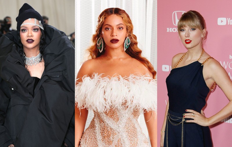 Rihanna, Beyonce și Taylor Swift, printre cele mai puternice 100 de femei din lume