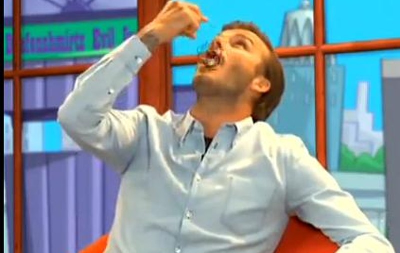 Video | David Beckham a mâncat gândaci. Vezi de ce!