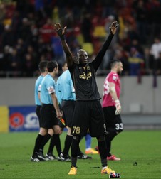 Ousmane NDoye, o figură pitorească a Ligii 1 FOTO: Gabriel Pătruţ (Libertatea)