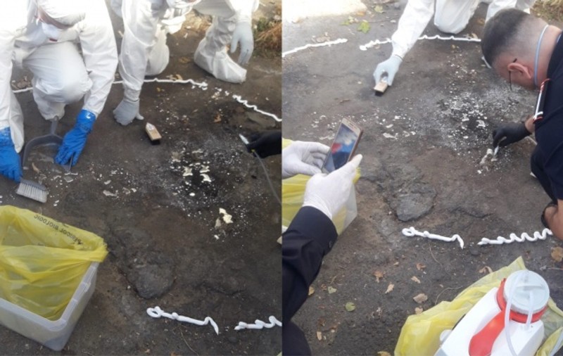 O cantitate mare de mercur a fost găsită într-o ghenă din Râmnicu Vâlcea. Zona a fost izolată