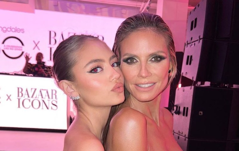 Leni, fiica lui Heidi Klum, face furori în costum de baie. Cum a fost fotografiată pe iahtul de lux al tatălui ei