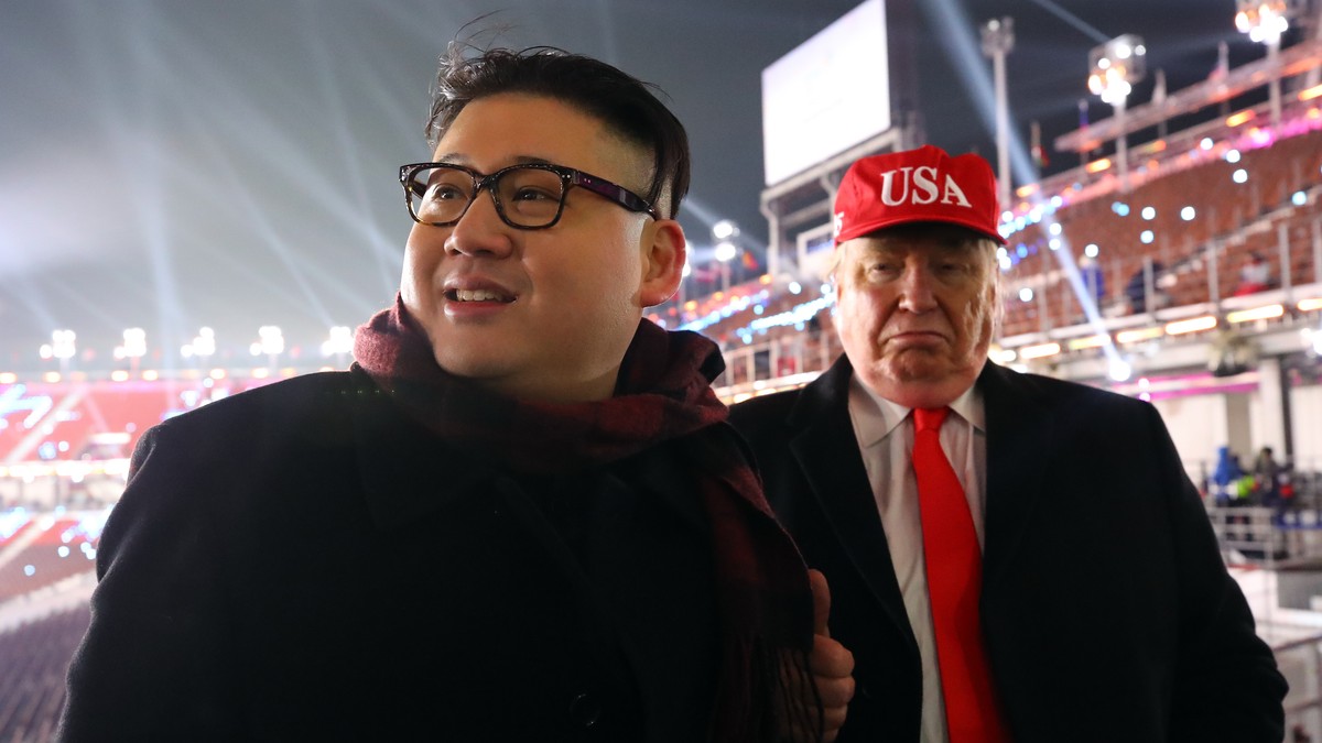Sosiile lui Kim Jong-un și Trump au făcut senzație la ceremonia de deschidere a JO de Iarnă 2018