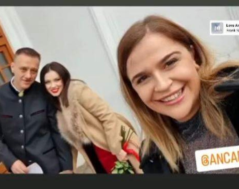 Anca Dumitra s-a căsătorit civil. Ce ținută a purtat actrița din „Las Fierbinți” în cea mai importantă zi din viața ei