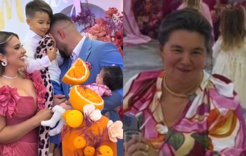 Mama Geta a intervenit când Culiță Sterp a izbucnit în lacrimi la botezul fetiței lui. Cu copiii în brațe, artistul nu și-a stăpânit emoțiile