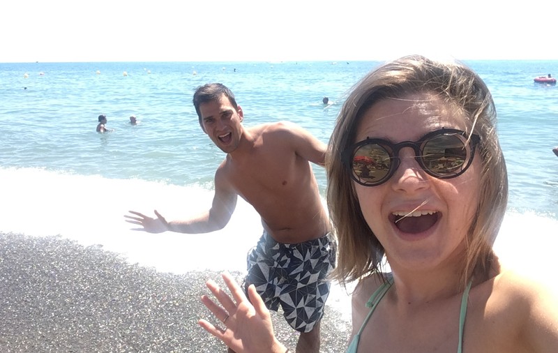 Criss și Vlad, vacanță în Spania. Cum s-au distrat cei doi actori
