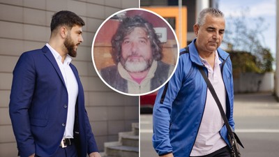 Daniel Petruț Drăghici, agent de poliție, și Ilie Nicolae Florea, polițist pensionat între timp. Foto Eli Driu copy