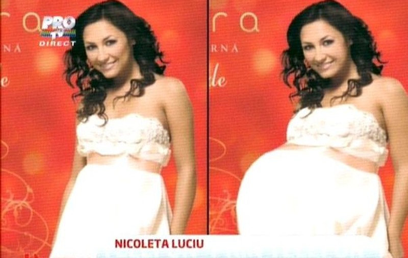 Foto | Uite cum ar arăta Delia Matache, Antonia, Moni Gabor și Andra însărcinate cu tripleți!