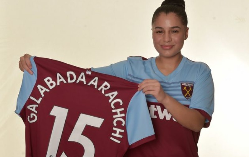 West Ham United a adus o fotbalistă cu nume imposibil de scris și de pronunțat: Galabadaarachchi! Fata vine din Australia