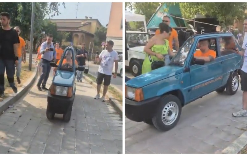 Cea mai subțire mașină din lume are doar 48 cm lățime și e mai îngustă decât o motocicletă I VIDEO   