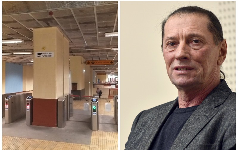 „Omagiu discret pentru un campion discret”. Ivan Patzaichin, placă memorială în stația de metrou de lângă stadionul Dinamo