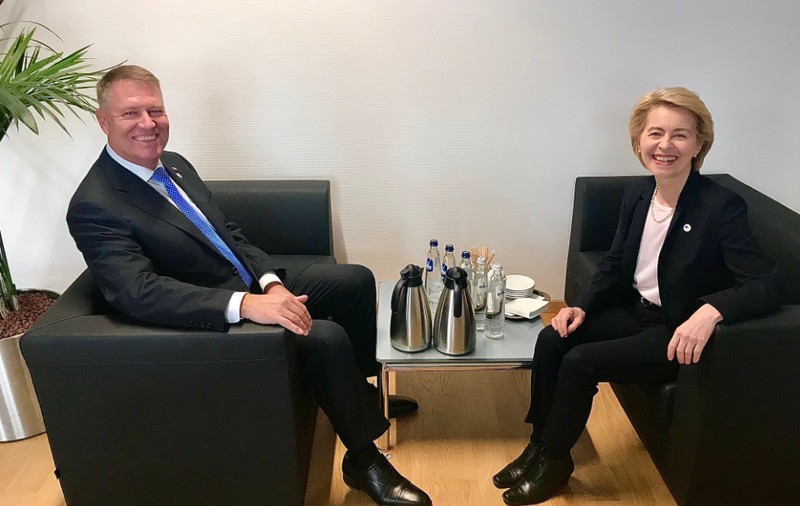 UPDATE | Președintele Iohannis i-a cerut Ursulei von der Leyen să nu accepte o propunere de comisar făcută de către guvernul Dăncilă