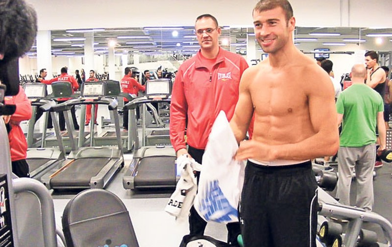 Lucian Bute se antrenează ca un nebun de două săptămâni | FOTO