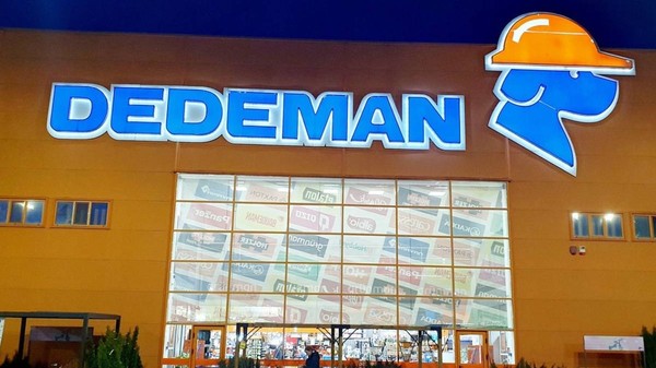 Dedeman este cel mai mare retailer din România de materiale de construcții și design interior.
