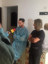 Dorian Popa își face implant de păr: Primele imagini de la clinică