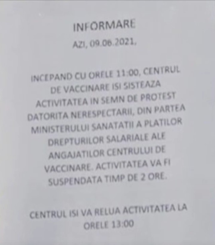 Captură reportaj Digi24. Grevă la Carei