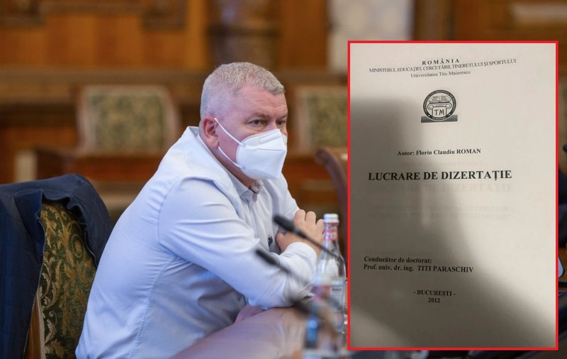 Universitatea Titu Maiorescu spune că nu mai are disertația de master a ministrului Roman. I-am cerut-o demnitarului, cu toate cele 91 de pagini