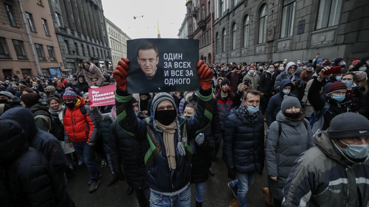 Protest uriaș pro-Navalnîi în Rusia
