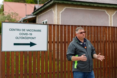 Albui István, viceprimarul orașului Borsec