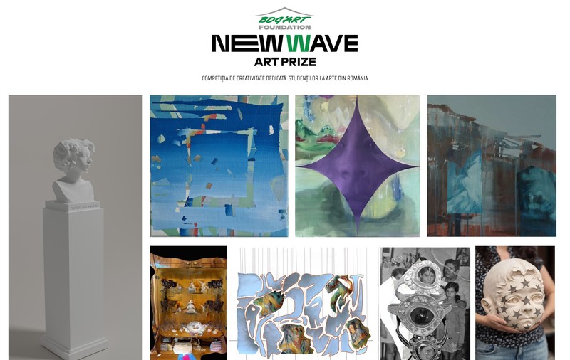 8 studenți la arte s-au calificat în finala New Wave Art Prize 2026 cu lucrări ce dezbat impactul inteligenței artificiale