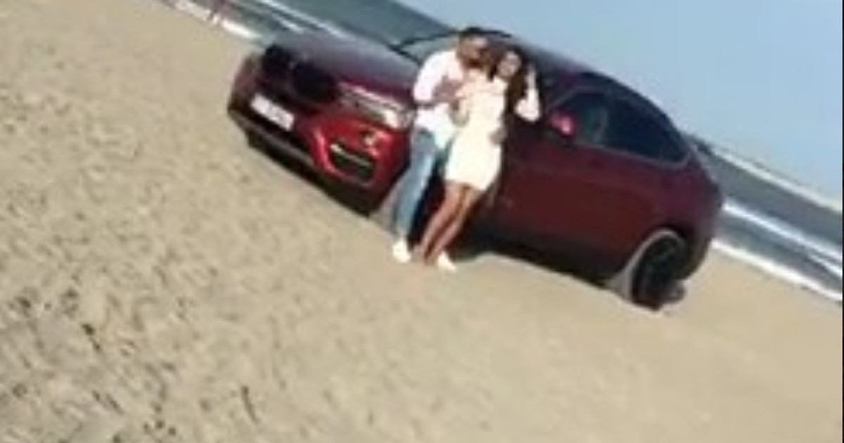 Un manelist a filmat un videoclip pe plaja Modern din Constanța
