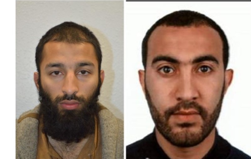 FOTO | Doi dintre cei trei teroriști din Londra au fost identificați. Cine sunt cei care au semănat teroare