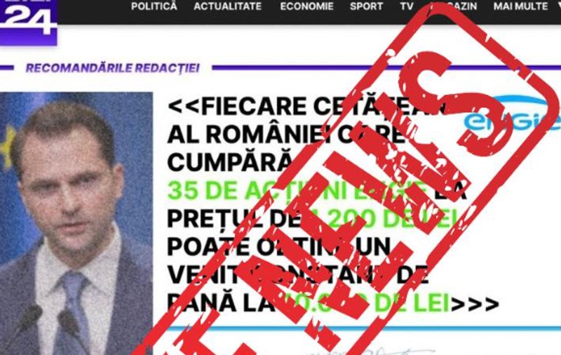 Imaginea ministrului Sebastian Burduja, folosită într-o fraudă online. „Pagina falsă promite câștiguri uriașe”