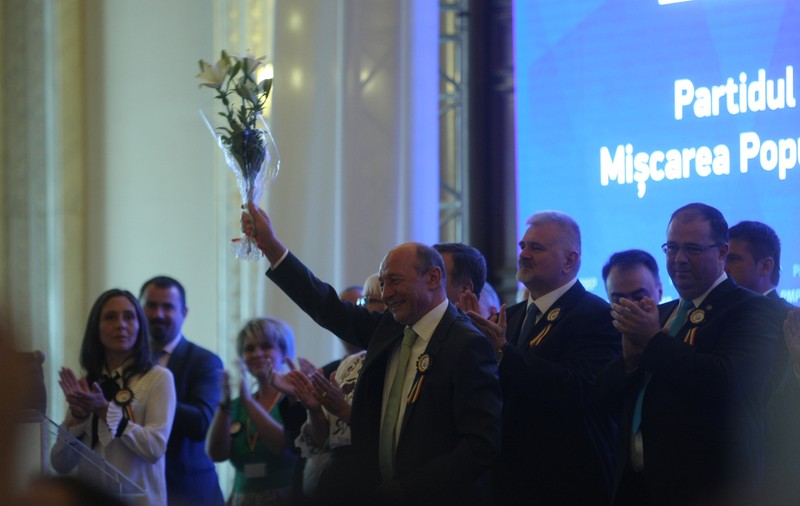 Traian Băsescu devine președinte de onoare al PMP: Accept titlul, care nu este o funcție; Vă voi vizita mai des prin țară
