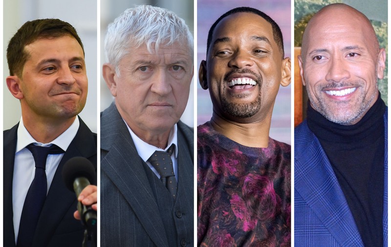 Ce actori mai vor să fie președinți. După Zelenski în Ucraina și Diaconu în România, Will Smith și Dwayne “The Rock” Johnson vor să conducă America