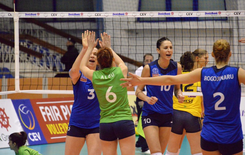 Știința Bacău a obținut prima victorie în Liga Campionilor la volei