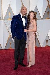 Dwayne Johnson, The Rock, and Lauren Hashian arriving for the 89th Academy Awards (Oscars) ceremony at the Dolby Theater in Los Angeles, CA, USA, February 26, 2017. Photo by Lionel Hahn/ABACAPRESS.COM Academy Awards 2017 february 26